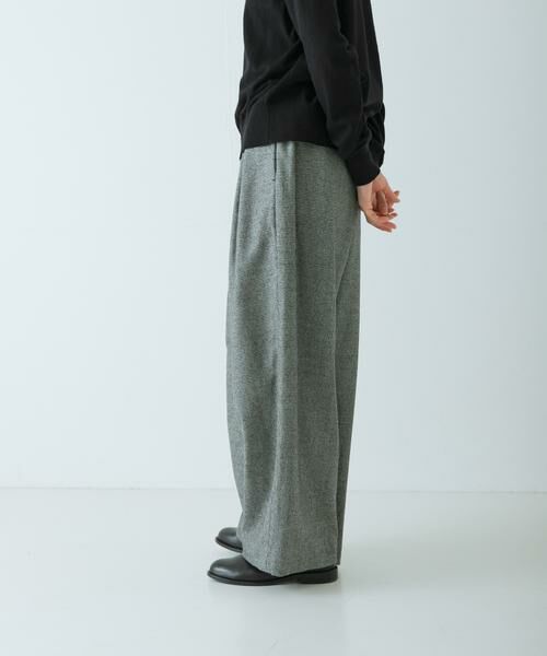 かぐれ / かぐれ その他パンツ | ウールフラノタックワイドパンツ | 詳細16