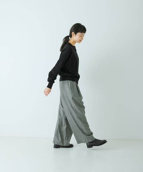 かぐれ / かぐれ その他パンツ | ウールフラノタックワイドパンツ | 詳細18