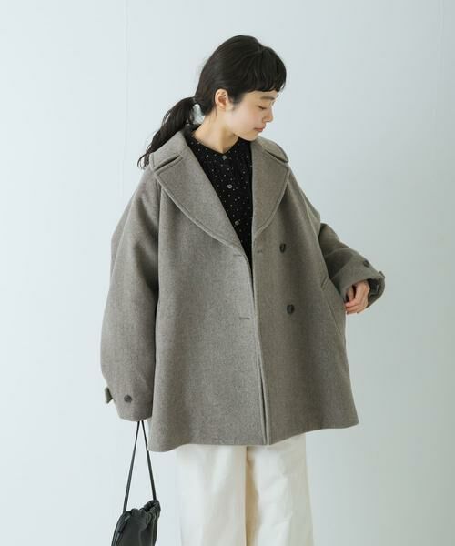 かぐれ / かぐれ ピーコート | ウールPコート | 詳細1