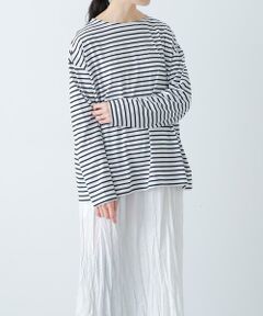 かぐれ / かぐれ Tシャツ | ハイツイストボーダーカットソー