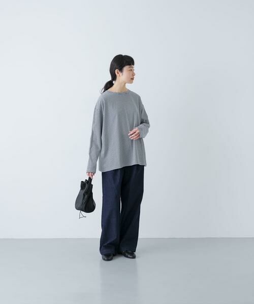 かぐれ / かぐれ Tシャツ | ハイツイストボーダーカットソー | 詳細5
