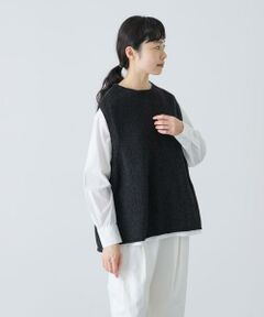 かぐれ / かぐれ ベスト | テープヤーンニットベスト