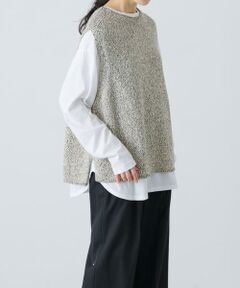 かぐれ / かぐれ ベスト | テープヤーンニットベスト