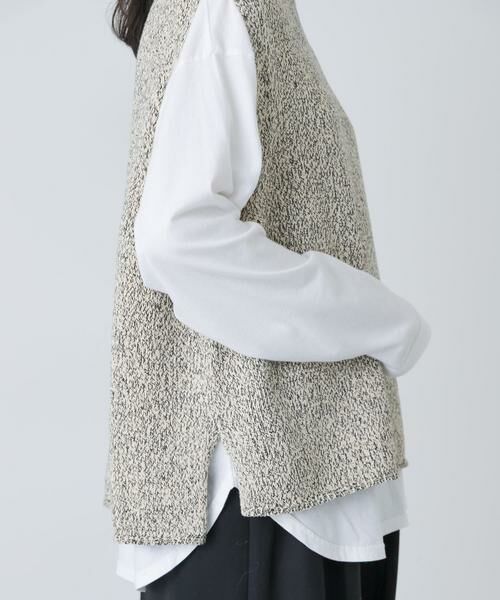 かぐれ / かぐれ ベスト | テープヤーンニットベスト | 詳細21