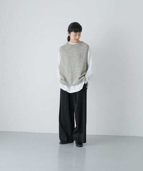 かぐれ / かぐれ ベスト | テープヤーンニットベスト | 詳細14