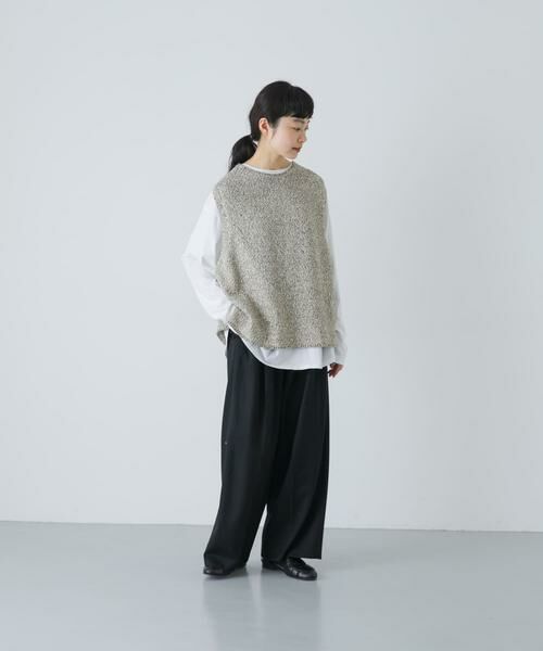 かぐれ / かぐれ ベスト | テープヤーンニットベスト | 詳細15