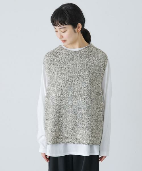 かぐれ / かぐれ ベスト | テープヤーンニットベスト | 詳細17