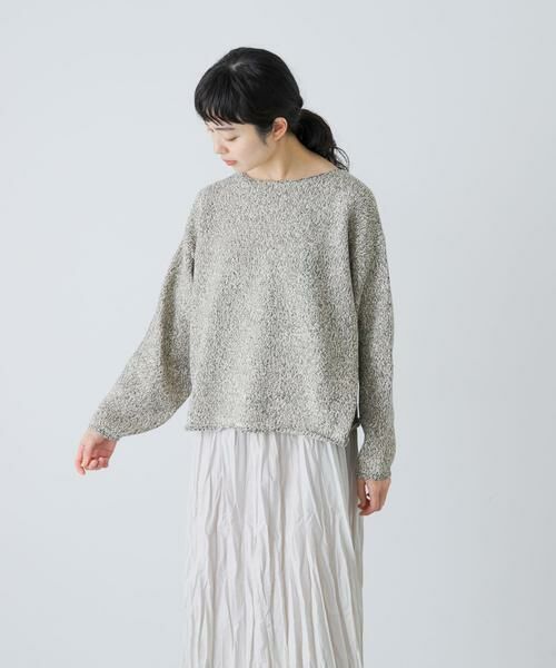 かぐれ / かぐれ ニット・セーター | テープヤーンボートネックニット | 詳細16