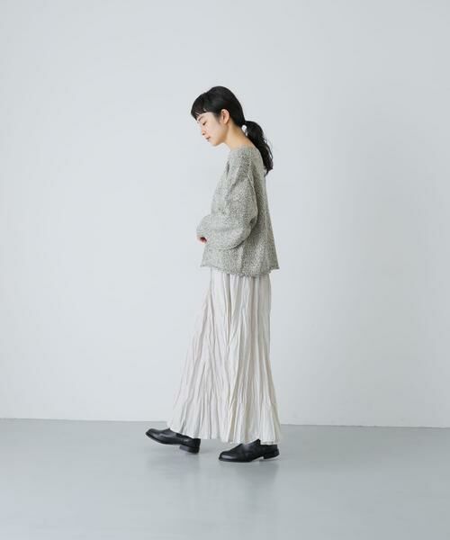 かぐれ / かぐれ ニット・セーター | テープヤーンボートネックニット | 詳細20