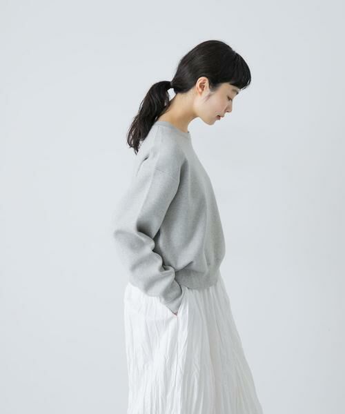 かぐれ / かぐれ ニット・セーター | コットンカシミヤスムースプルオーバー | 詳細21