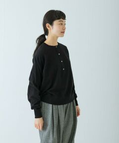 かぐれ / かぐれ ニット・セーター | コットンカシミヤヘンリーネックニット