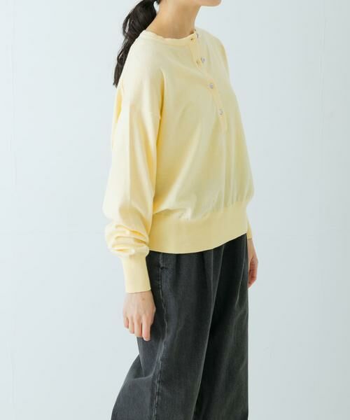 かぐれ / かぐれ ニット・セーター | コットンカシミヤヘンリーネックニット | 詳細2