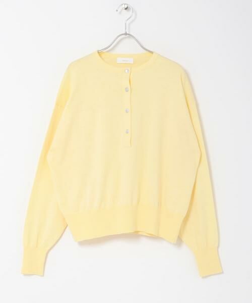 かぐれ / かぐれ ニット・セーター | コットンカシミヤヘンリーネックニット | 詳細7