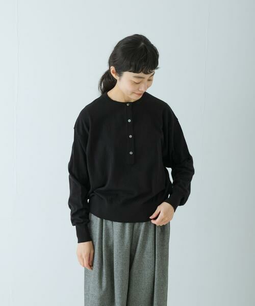 かぐれ / かぐれ ニット・セーター | コットンカシミヤヘンリーネックニット | 詳細21