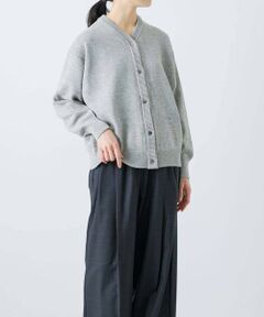 ドライコットンVネックカーディガン