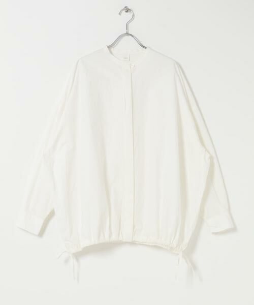 かぐれ / かぐれ シャツ・ブラウス | ノーカラークルーネックオーバーシャツ | 詳細13