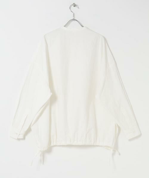 かぐれ / かぐれ シャツ・ブラウス | ノーカラークルーネックオーバーシャツ | 詳細16