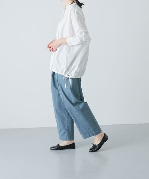 かぐれ / かぐれ シャツ・ブラウス | ノーカラークルーネックオーバーシャツ | 詳細6