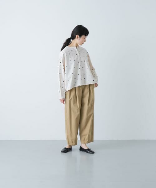 かぐれ / かぐれ シャツ・ブラウス | ツバメ刺繍ブラウス | 詳細4