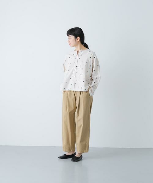 かぐれ / かぐれ シャツ・ブラウス | ツバメ刺繍ブラウス | 詳細5