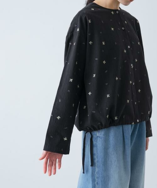 かぐれ / かぐれ シャツ・ブラウス | ツバメ刺繍ブラウス | 詳細27