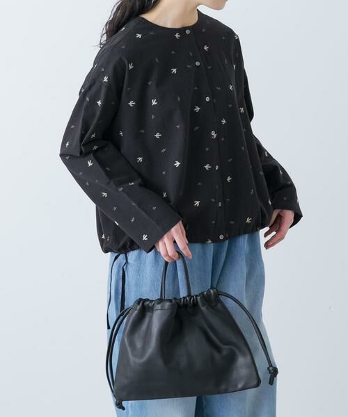 かぐれ / かぐれ シャツ・ブラウス | ツバメ刺繍ブラウス | 詳細17