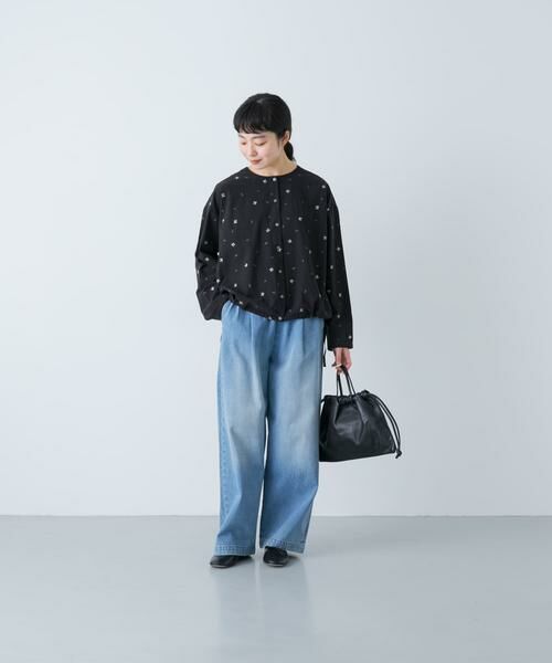 かぐれ / かぐれ シャツ・ブラウス | ツバメ刺繍ブラウス | 詳細21