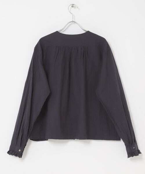 かぐれ / かぐれ シャツ・ブラウス | コットンリネンフリルブラウス | 詳細10