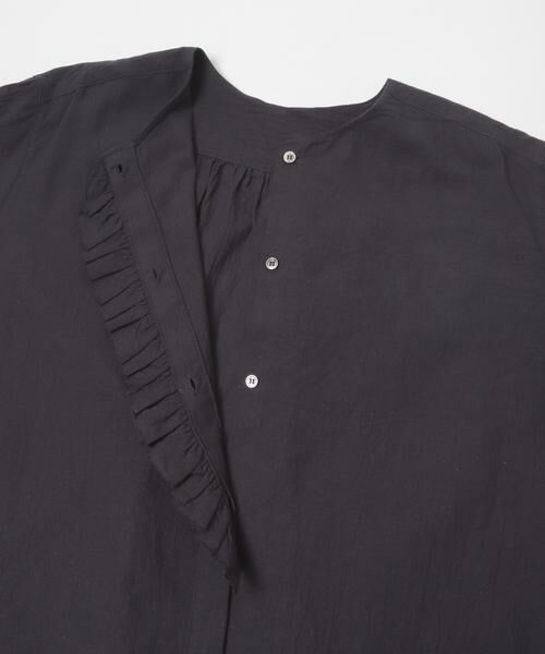 かぐれ / かぐれ シャツ・ブラウス | コットンリネンフリルブラウス | 詳細2