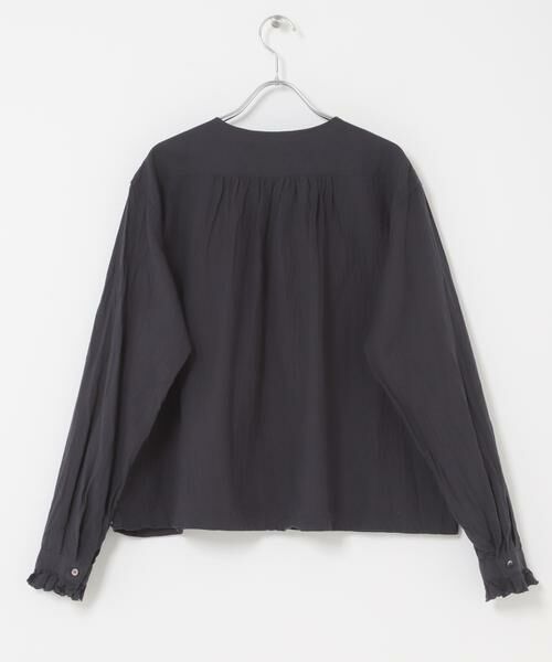 かぐれ / かぐれ シャツ・ブラウス | コットンリネンフリルブラウス | 詳細3