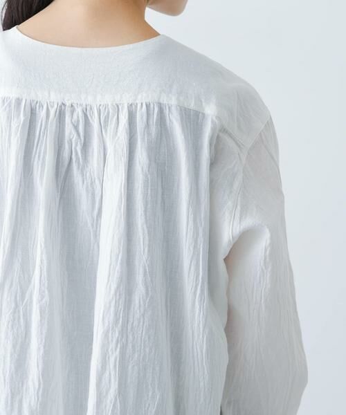 かぐれ / かぐれ シャツ・ブラウス | コットンリネンフリルブラウス | 詳細17