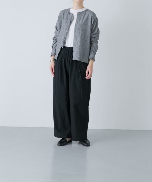 かぐれ / かぐれ シャツ・ブラウス | コットンリネンフリルブラウス | 詳細30