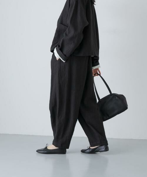 かぐれ / かぐれ その他パンツ | リネンラミールーズテーパードパンツ | 詳細2