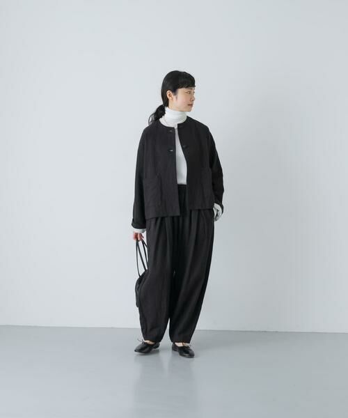 かぐれ / かぐれ その他パンツ | リネンラミールーズテーパードパンツ | 詳細5