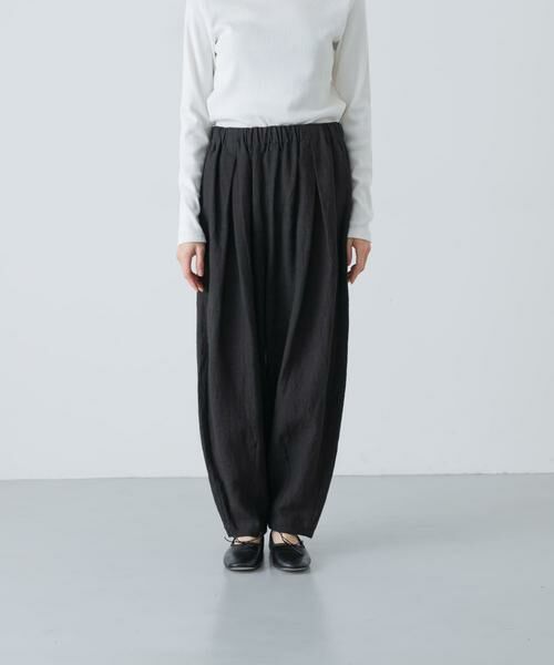 かぐれ / かぐれ その他パンツ | リネンラミールーズテーパードパンツ | 詳細7