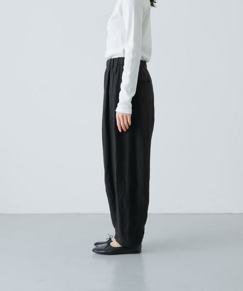 かぐれ / かぐれ その他パンツ | リネンラミールーズテーパードパンツ | 詳細8