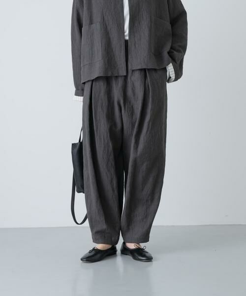 かぐれ / かぐれ その他パンツ | リネンラミールーズテーパードパンツ | 詳細21