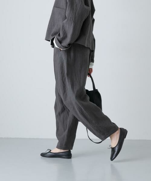 かぐれ / かぐれ その他パンツ | リネンラミールーズテーパードパンツ | 詳細22
