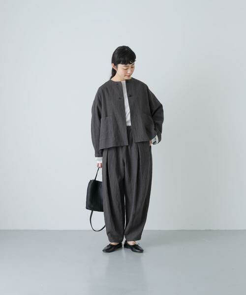 かぐれ / かぐれ その他パンツ | リネンラミールーズテーパードパンツ | 詳細24