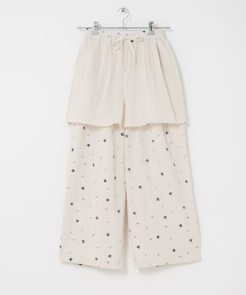 かぐれ / かぐれ その他パンツ | ツバメ刺繍イージーパンツ | 詳細8