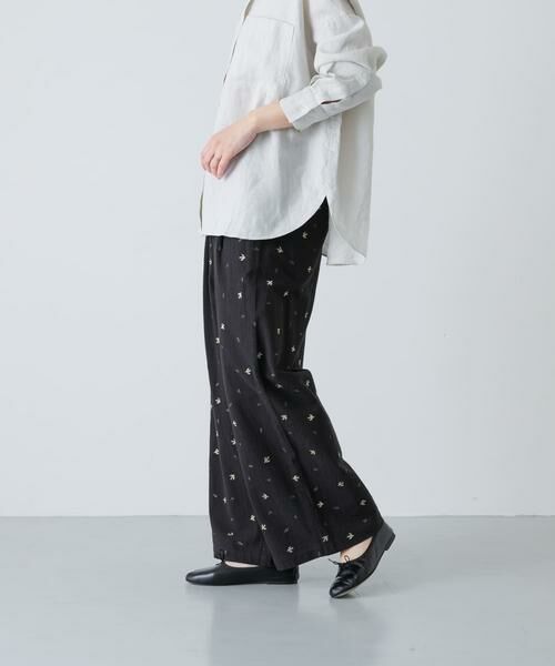 かぐれ / かぐれ その他パンツ | ツバメ刺繍イージーパンツ | 詳細11