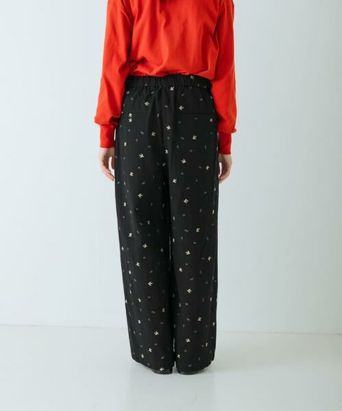 かぐれ / かぐれ その他パンツ | ツバメ刺繍イージーパンツ | 詳細20