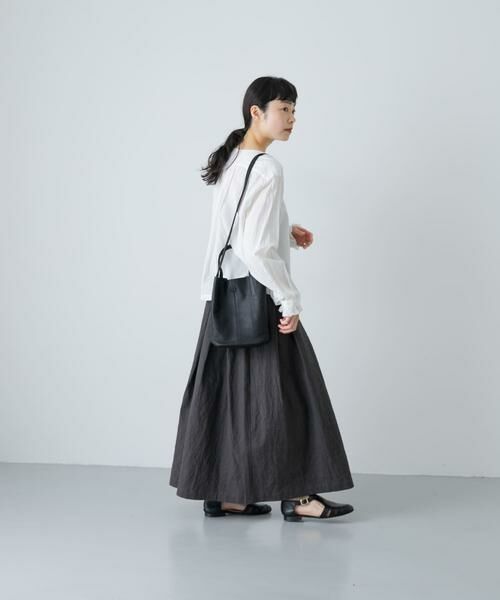 かぐれ / かぐれ スカート | リネンコットンタックスカート | 詳細22