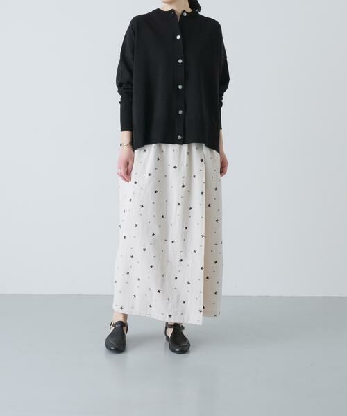 かぐれ / かぐれ スカート | ツバメ刺繍ラップスカート | 詳細4