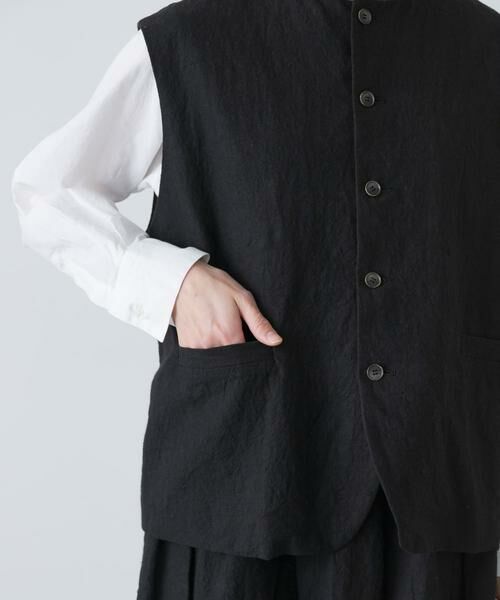 かぐれ / かぐれ ベスト | リネンコットンワイドベスト | 詳細10