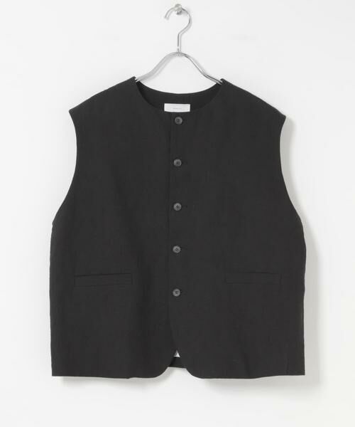 かぐれ / かぐれ ベスト | リネンコットンワイドベスト | 詳細12