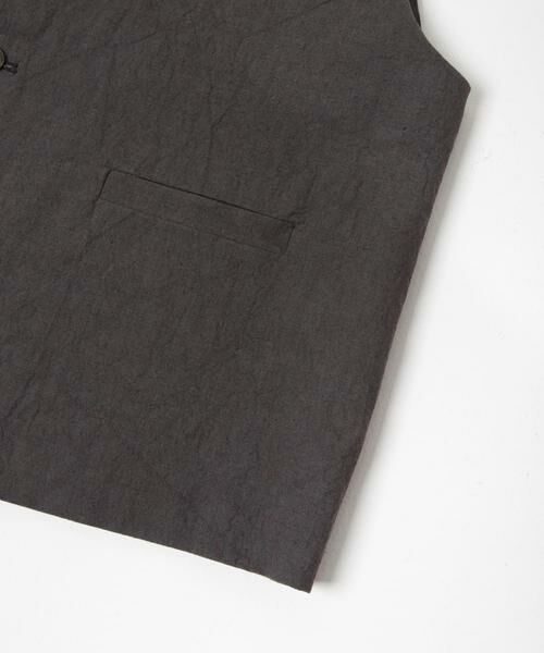 かぐれ / かぐれ ベスト | リネンコットンワイドベスト | 詳細27