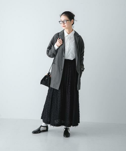 かぐれ / かぐれ その他アウター | 『ユニセックス』コットンテーラードジャケット | 詳細20