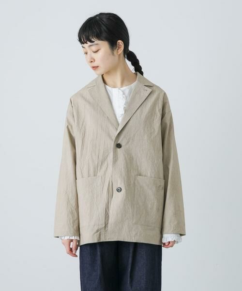 かぐれ / かぐれ その他アウター | 『ユニセックス』コットンテーラードジャケット | 詳細30