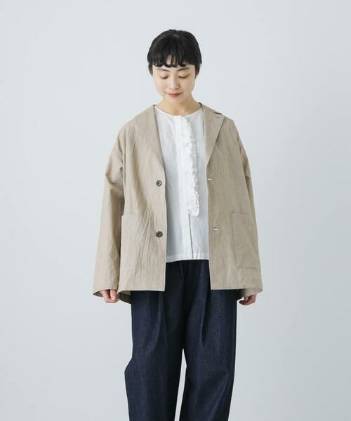かぐれ / かぐれ その他アウター | 『ユニセックス』コットンテーラードジャケット | 詳細21
